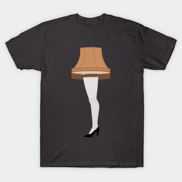 Leg Lamp Gold T-Shirt by BeeryMethod